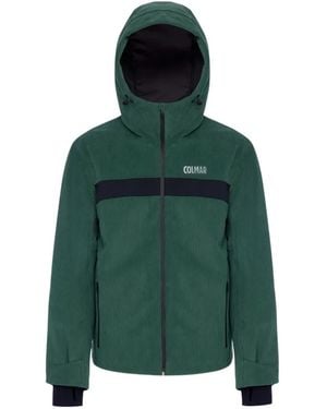 Colmar Corduroy-Effect Hooded Jacket - Green