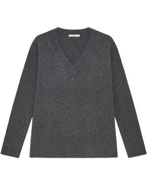 Maliparmi V-Neck Sweater - Grey