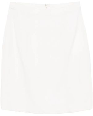 Saiid Kobeisy Tailored Skirt - White