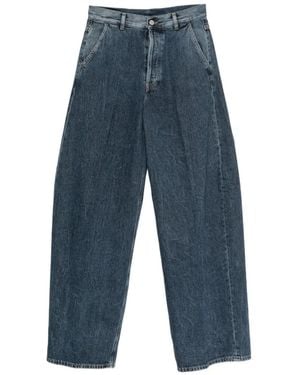 Dondup Alek Wide-Leg Jeans - Blue