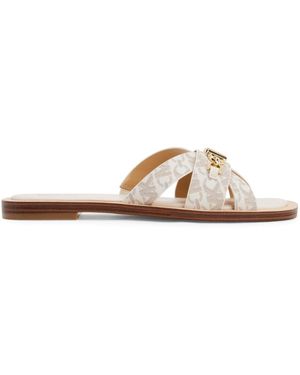 Michael Kors Tiffanie フラットサンダル - ホワイト