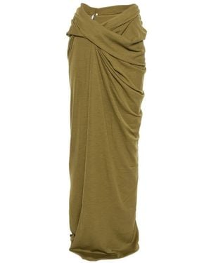 Entire studios Interlock Skirt Pickle - Green