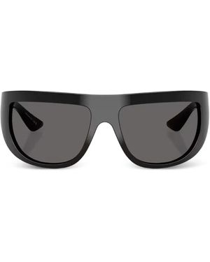 Oliver Peoples Geometric-Frame Sunglasses - Black