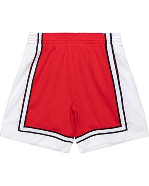 Mitchell & Ness 1989 "Unlv Rebels" Swingman Shorts - Red