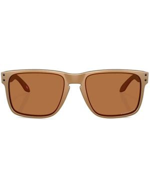 Oakley Holbrook Square-Frame Sunglasses - Brown