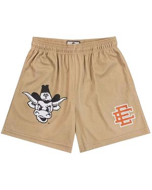 Eric Emanuel Logo-Detail Shorts - Natural