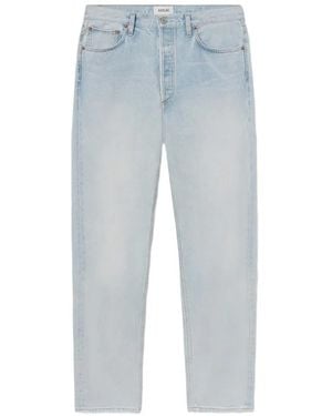Agolde 90's Faded Straight-Leg Jeans - Blue
