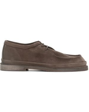 Pantanetti Lace-Up Derby Shoes - Brown