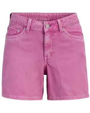 JJXX Ausgeblichene Jeans-Shorts - Pink