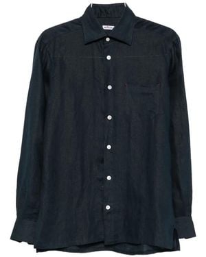 Kiton Chest-Pocket Shirt - Blue