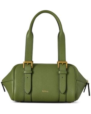 Mulberry Borsa A Spalla Con Fibbia E Ciondolo Logo - Verde