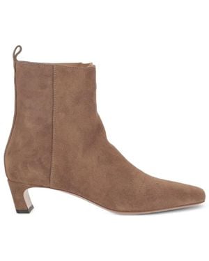 Sartore Pointed-Toe Ankle Boots - Brown