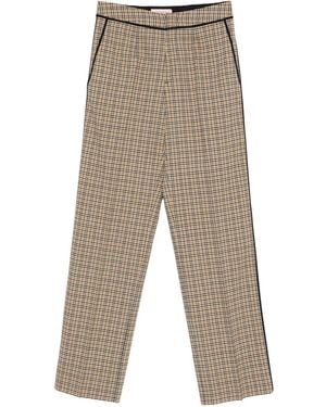 Iceberg Checked Trousers - Grey