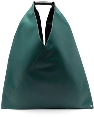 MM6 by Maison Margiela Classic Japanese Medium Tote Bag - Green