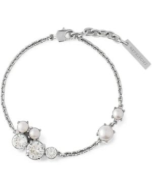 Givenchy Crystal Pearl Bracelet - Metallic