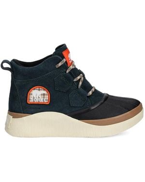 Sorel Out N About パッチ レースアップブーツ - ブルー
