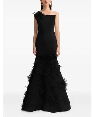 Gemy Maalouf Strapless Mermaid-Cut Gown - Black