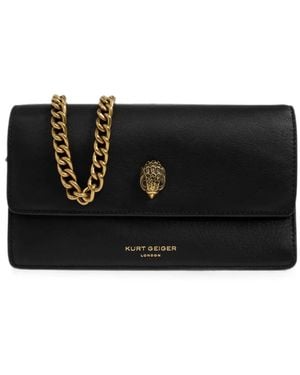 Kurt Geiger Sloane Chain Wallet - Black