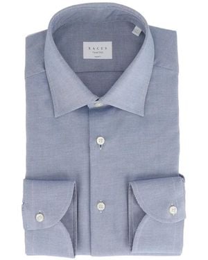 Xacus Travel Cotton Shirt - Blue