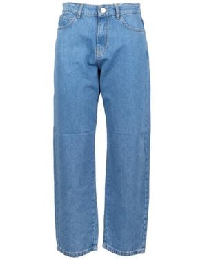 Marella Emme High-Waisted Jeans - Blue