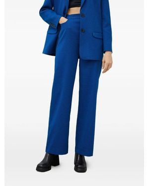 Gestuz Pocket Houndstooth Trousers - Blue