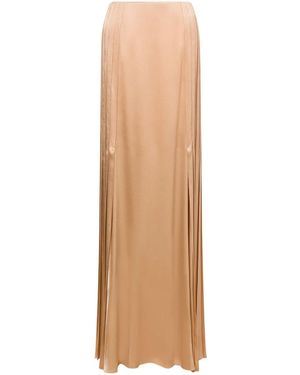 Alberta Ferretti Gonna Lunga - Neutro