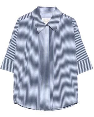 Xacus Camicia A Righe - Blu