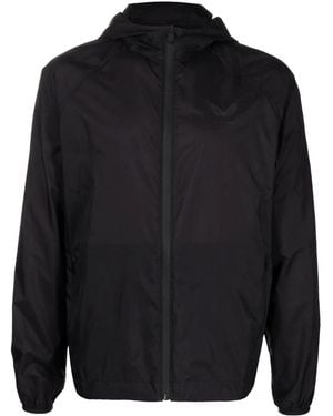 Castore Chaqueta con capucha y cremallera - Negro