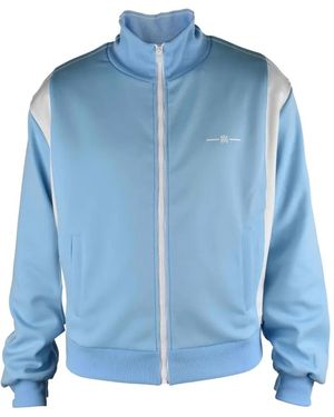 Amiri Panelled Track Jacket - Blue