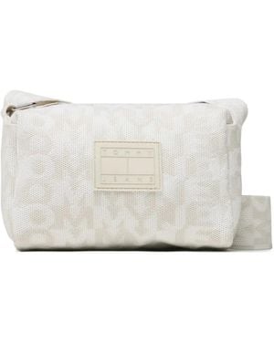 Tommy Hilfiger ロゴマニア ショルダーバッグ - ホワイト