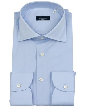 Tombolini Camicia Con Bottoni - Blu