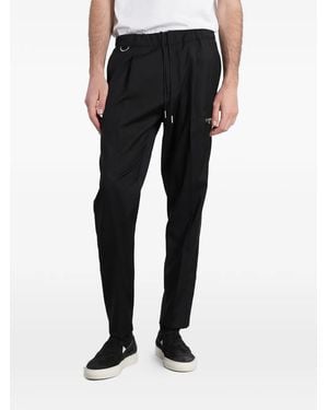 Low Brand Tokyo Zip-Pocket Trousers - Black