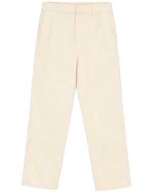 Fortela Pantalon Maine En Coton - White