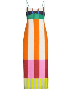 Cala De La Cruz Paloma Maxi Dress - ホワイト
