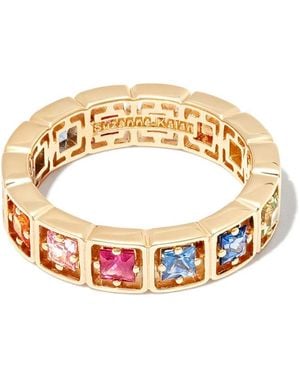 Suzanne Kalan 18Kt Sapphire Ring - White