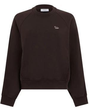 Maison Kitsuné Fox Motif Sweatshirt - Black