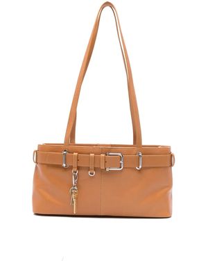 OSOI Brocle Buckle Shoulder Bag - White