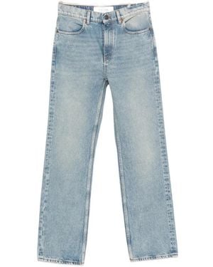 Golden Goose Cotton Straight-Leg Jeans - Blue