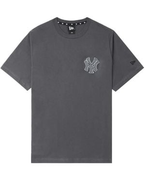 KTZ Yankees ロゴ Tシャツ - グレー