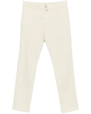 Jacob Cohen Logo-Patch Straight-Leg Jeans - White