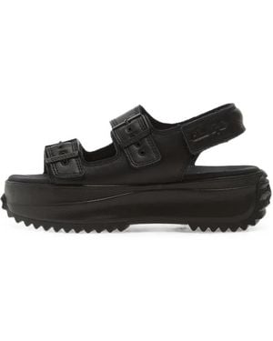 Converse Run Star Platform Sandals - Black