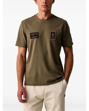 Aeronautica Militare Patch-Detail T-Shirt - Green