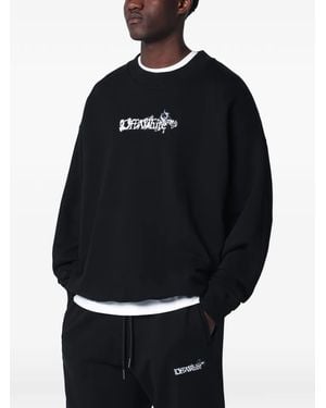 Off-White c/o Virgil Abloh Arrows Skate Crew-Neck Jumper - Blue