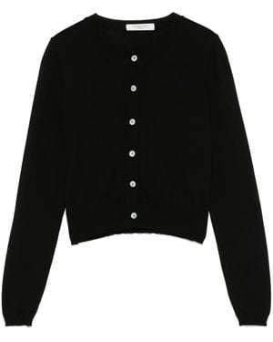 Charlott Cardigan Aus Wolle - Schwarz