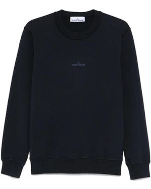 Stone Island クルーネック スウェットシャツ - ブルー