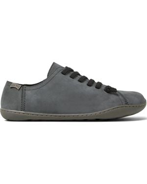 Camper Peu Cami Lace-Up Nubuck Leather Sneakers - Gray