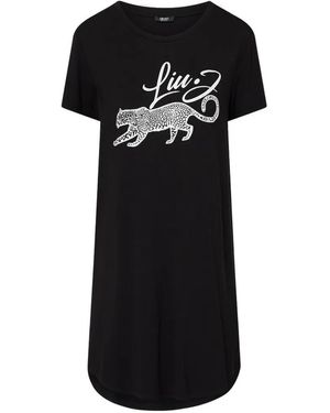 Liu Jo Short Jersey Dress - White