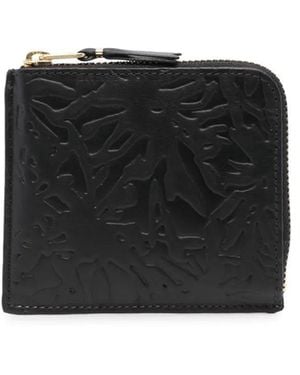 Comme des Garçons Portafoglio Goffrato - Nero