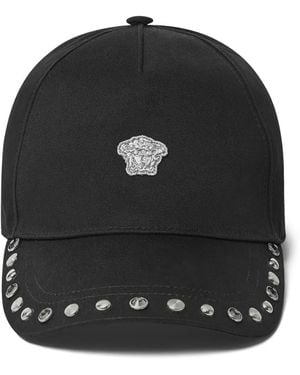Versace Cotton Baseball Hat - Black