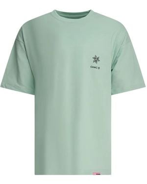 Goldwin T-Shirt Con Logo Oamc - Verde